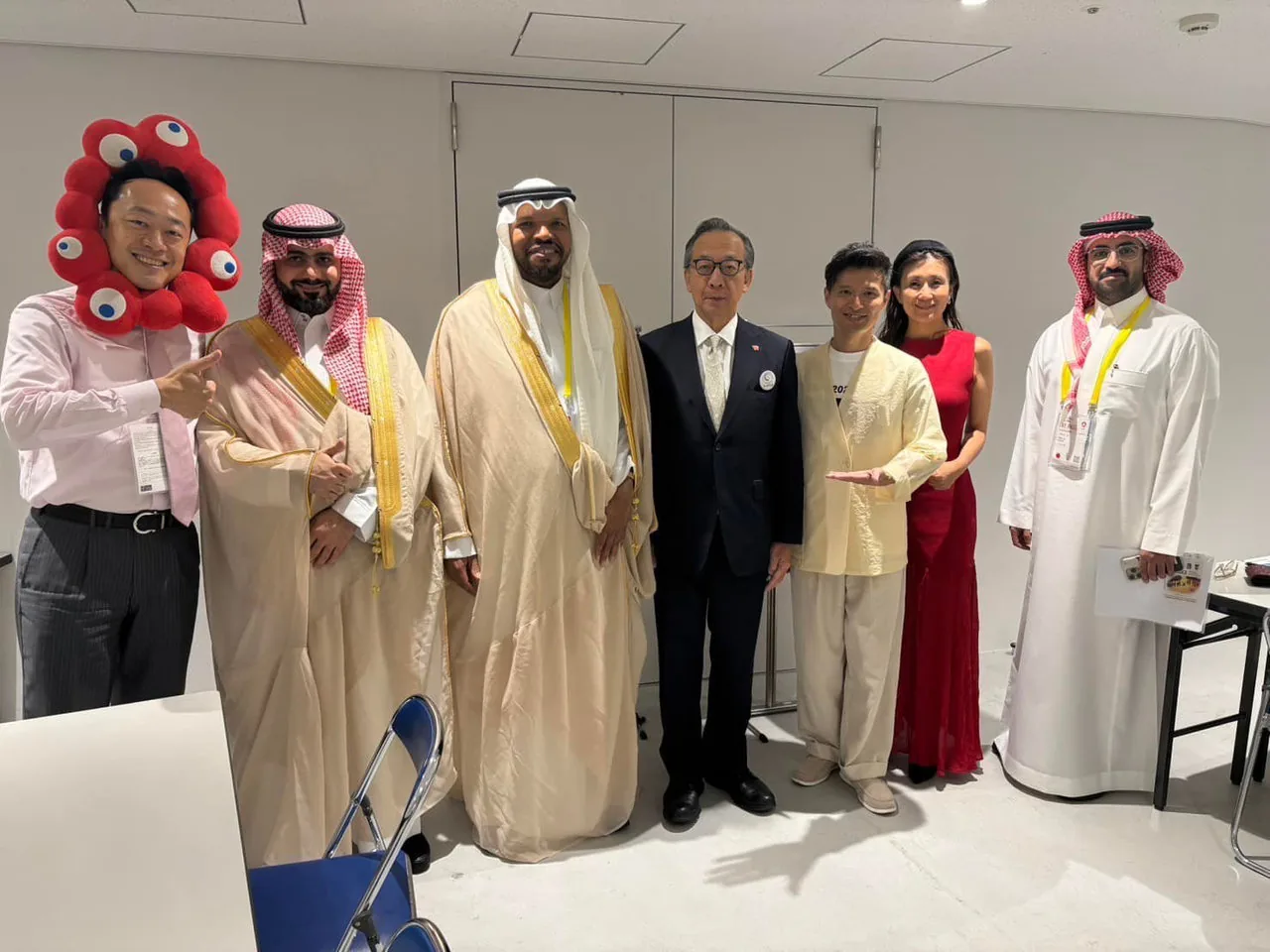 当時の公式記事に掲載された写真